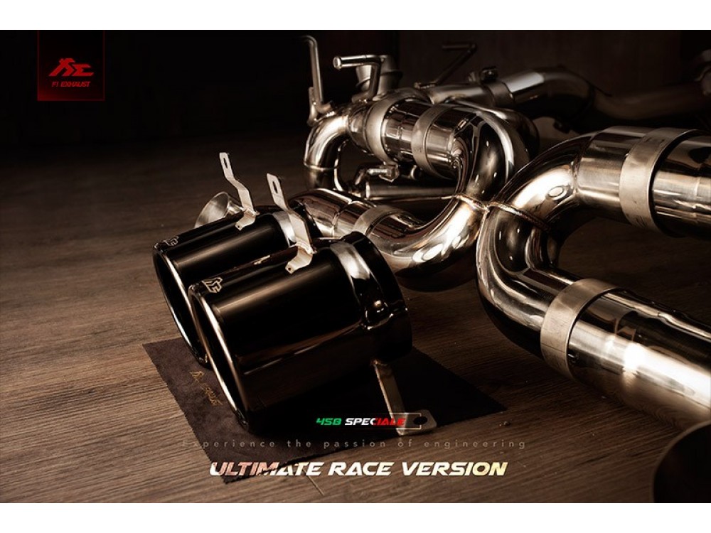 Fi EXHAUST Ferrari 458 Speciale Cat-back - FR-458SP-CBV Fi EXHAUST Ferrari 458 Speciale Cat-back - FR-458SP-CBV