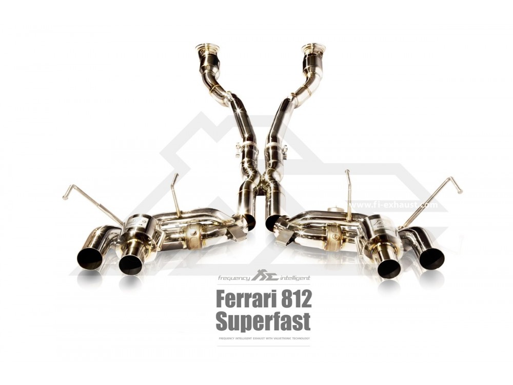Fi EXHAUST Ferrari 812 Superfast Cat-back - FR-812-CBV Fi EXHAUST Ferrari 812 Superfast Cat-back - FR-812-CBV