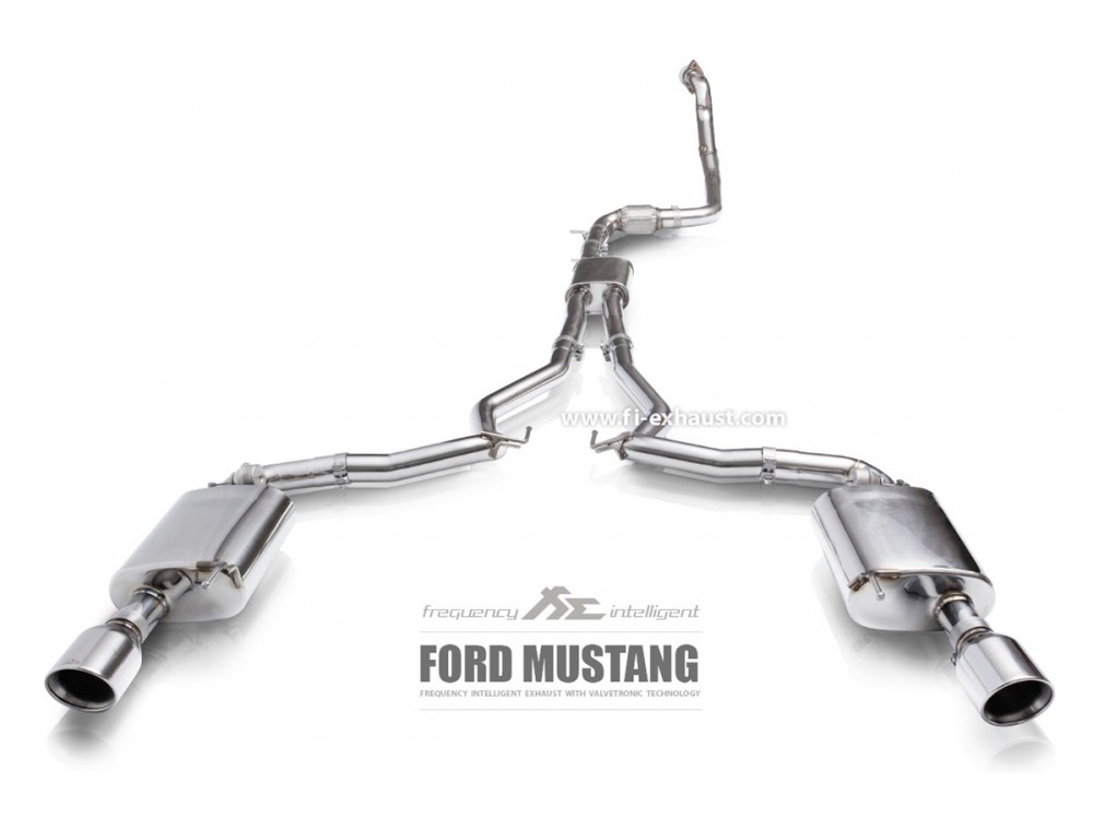 Fi EXHAUST Ford Mustang 2.3T EcoBoost Cat-back - FD-MT6-CBV Fi EXHAUST Ford Mustang 2.3T EcoBoost Cat-back - FD-MT6-CBV