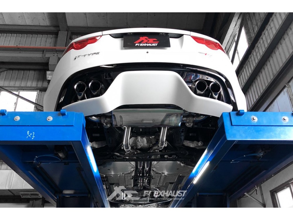Fi EXHAUST Jaguar F-Type R Cat-back - JG-FV8-CBV Fi EXHAUST Jaguar F-Type R Cat-back - JG-FV8-CBV