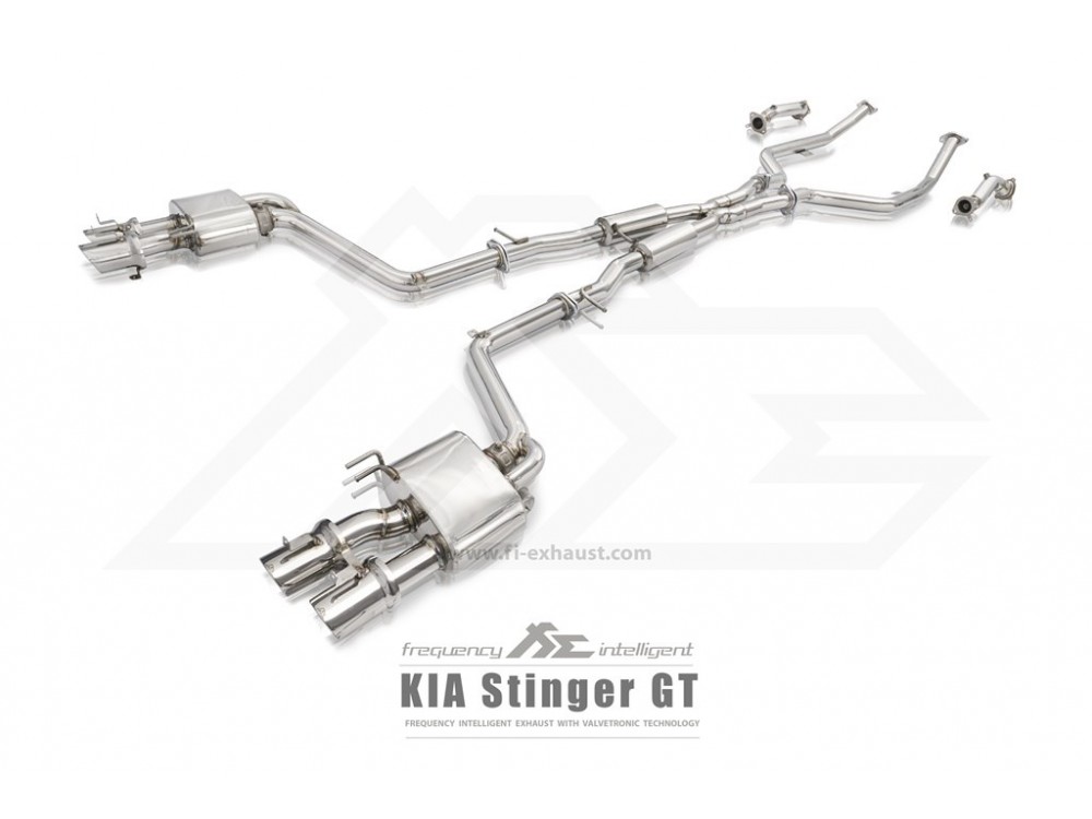 Fi EXHAUST KIA Stinger GT 4WD Cat-back - KA-STGT-CBV Fi EXHAUST KIA Stinger GT 4WD Cat-back - KA-STGT-CBV