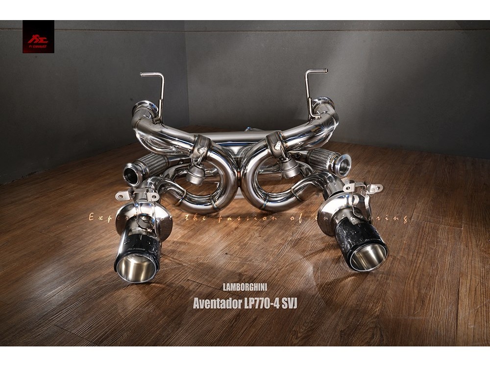 Fi EXHAUST Lamborghini Aventador SVJ Cat-back Fi EXHAUST Lamborghini Aventador SVJ Cat-back