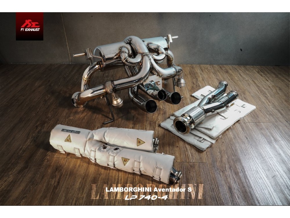 Fi EXHAUST Lamborghini Aventador S Cat-back Fi EXHAUST Lamborghini Aventador S Cat-back