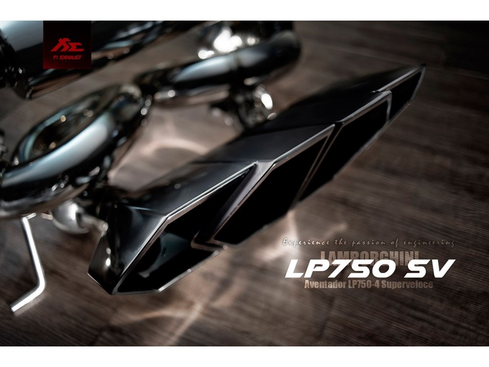 Fi EXHAUST Lamborghini Aventador SV Cat-back Fi EXHAUST Lamborghini Aventador SV Cat-back