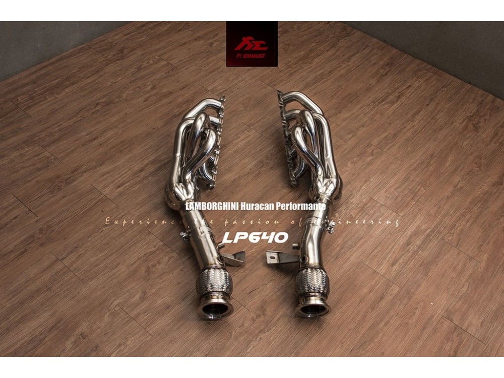 Fi EXHAUST Lamborghini Huracan LP580-2/LP610-4/LP640-4 Exhaust Headers - LM-610-HDS4 Fi EXHAUST Lamborghini Huracan LP580-2/LP610-4/LP640-4 Exhaust Headers - LM-610-HDS4