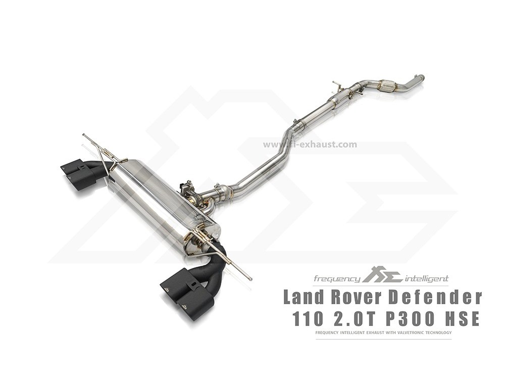 Fi EXHAUST Land Rover Defender 110 2.0T P300 HSE (OPF) Cat-back - LR-DFP300-CBE Fi EXHAUST Land Rover Defender 110 2.0T P300 HSE (OPF) Cat-back - LR-DFP300-CBE