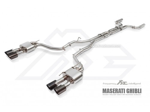 Fi EXHAUST Maserati Ghibli V6 Turbo Cat-back