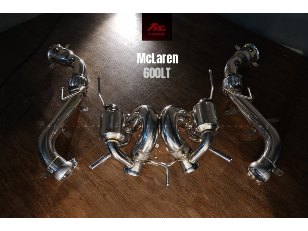 Fi EXHAUST McLaren 600LT Coupe / Spider Cat-back - MC-600-CBE Fi EXHAUST McLaren 600LT Coupe / Spider Cat-back - MC-600-CBE