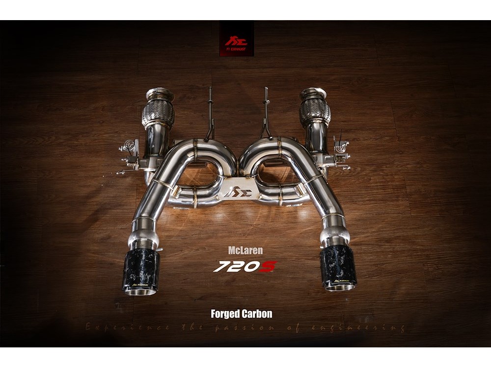 Fi EXHAUST McLaren 720s Cat-back - MC-720-CBOE Fi EXHAUST McLaren 720s Cat-back - MC-720-CBOE