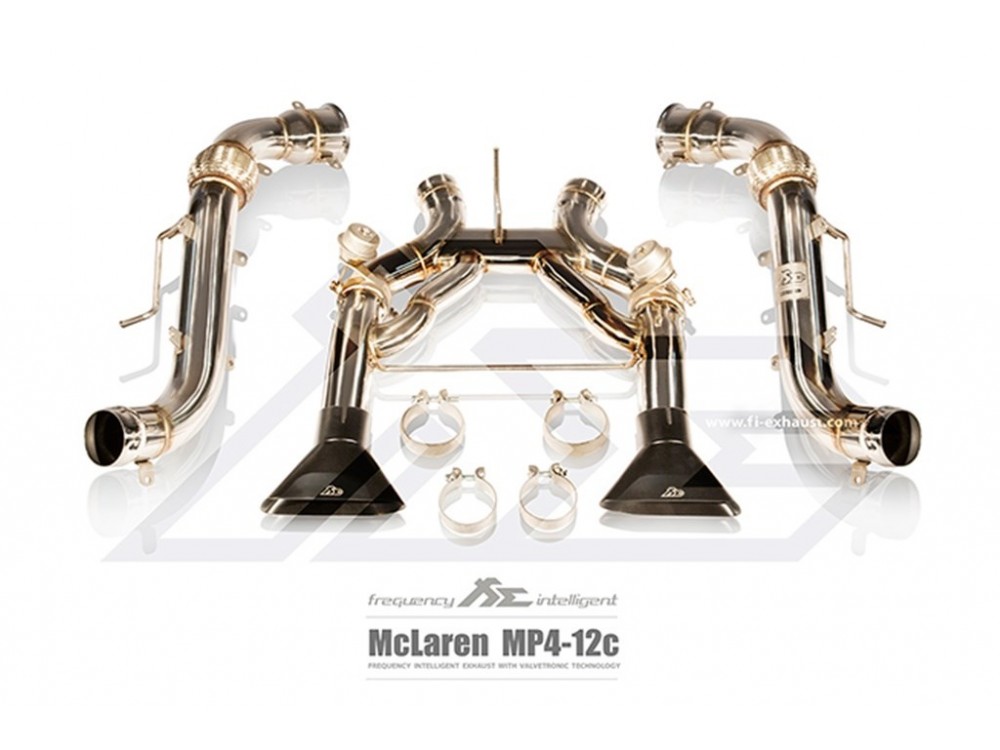 Fi EXHAUST McLaren MP4-12c Cat-back - MC-MP4-CBV Fi EXHAUST McLaren MP4-12c Cat-back - MC-MP4-CBV