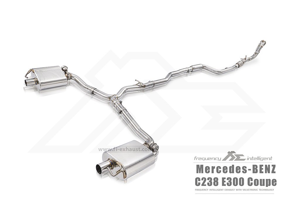 Wydech Fi EXHAUST Mercedes-Benz C238 E300 Coupe Cat-back - MB-213-CBV Fi EXHAUST Mercedes-Benz C238 E300 Coupe Cat-back Exhaust