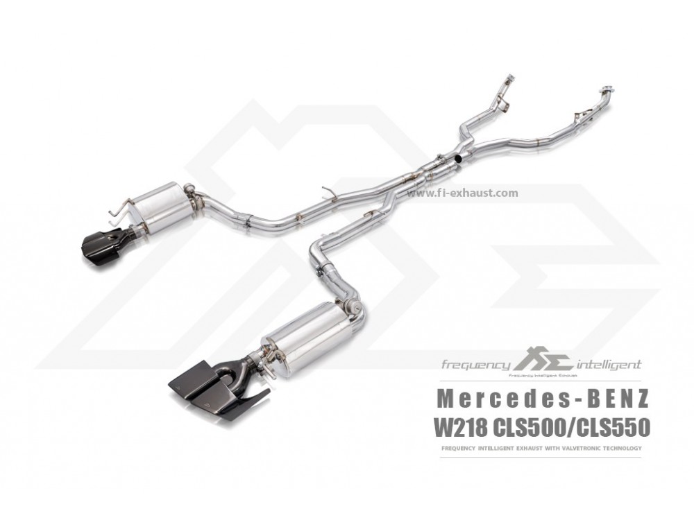 Wydech Fi EXHAUST Mercedes-Benz W218 AMG CLS500/CLS550 Cat-back - MB-2188-CBV Fi EXHAUST Mercedes-Benz W218 AMG CLS500/CLS550 Cat-back Exhaust