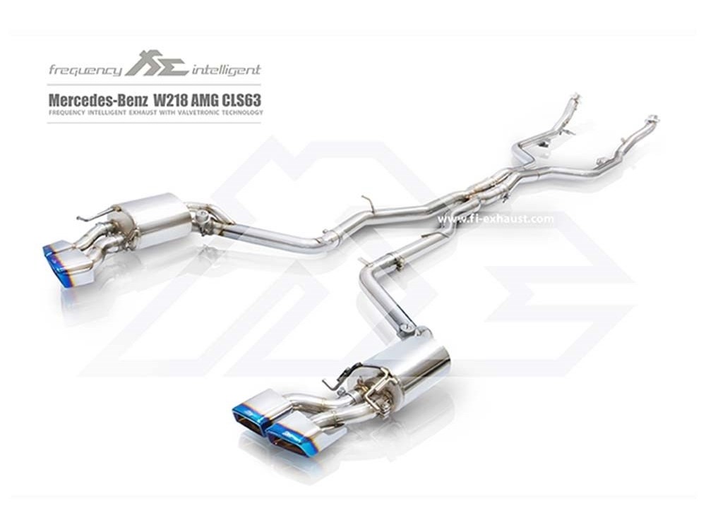 Wydech Fi EXHAUST Mercedes-Benz W218 AMG CLS63 Cat-back - MB-212A-CBV Fi EXHAUST Mercedes-Benz W218 AMG CLS63 Cat-back Exhaust