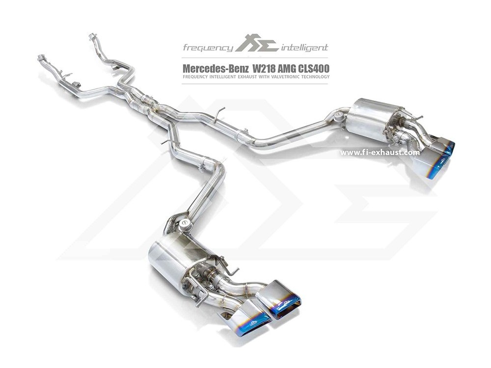 Wydech Fi EXHAUST Mercedes-Benz W218 CLS400 Cat-back - MB-218T-CBV Fi EXHAUST Mercedes-Benz W218 CLS400 Cat-back Exhaust