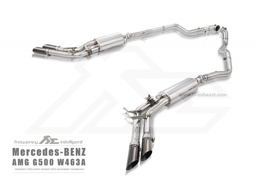 Fi EXHAUST Mercedes-Benz W463A G500 Cat-back