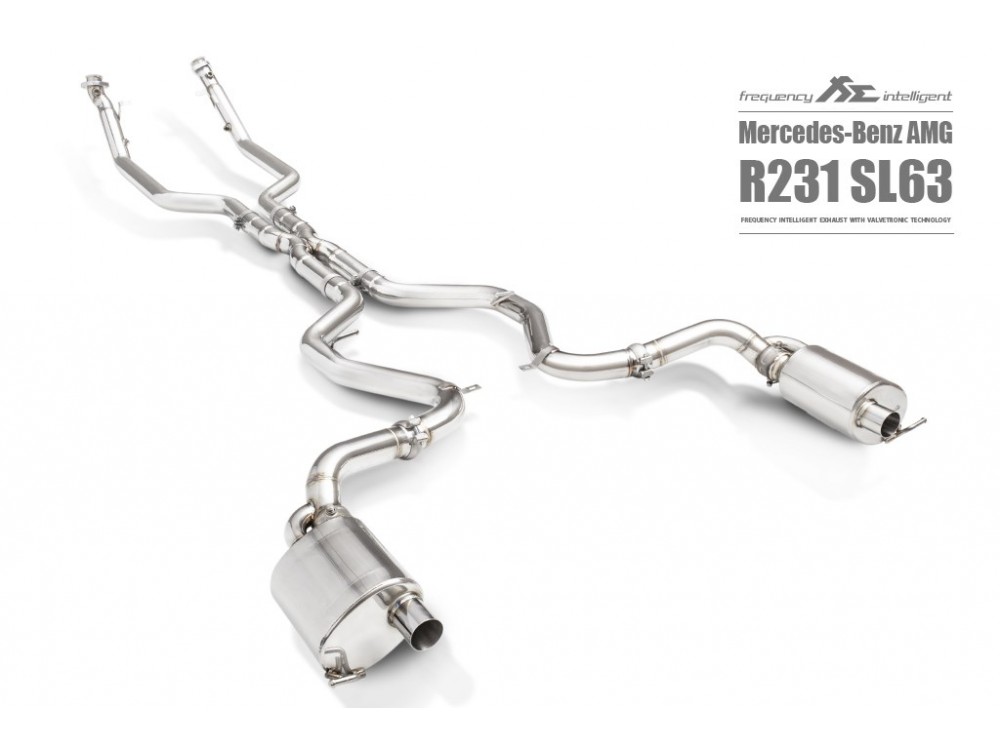 Fi EXHAUST Mercedes R231 AMG SL63 Cat-back - MB-2318-CBV Fi EXHAUST Mercedes R231 AMG SL63 Cat-back - MB-2318-CBV