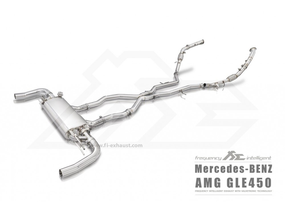 Fi EXHAUST Mercedes W166 AMG GLE 400/450/43 AMG Cat-back - MB-1166-CBV Fi EXHAUST Mercedes W166 AMG GLE 400/450/43 AMG Cat-back - MB-1166-CBV