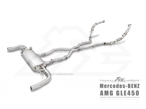 Fi EXHAUST Mercedes W166 AMG GLE 400/450/43 AMG Cat-back Exhaust