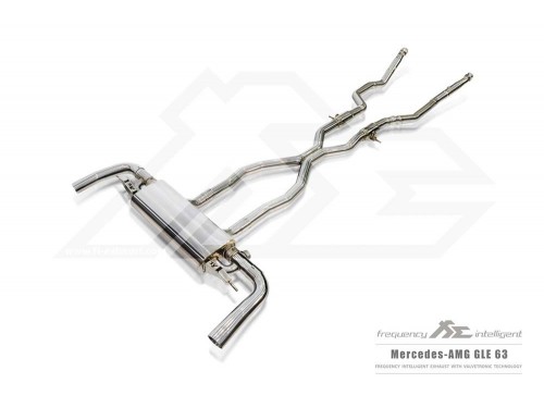 Fi EXHAUST Mercedes W166 AMG GLE63 Cat-back Exhaust