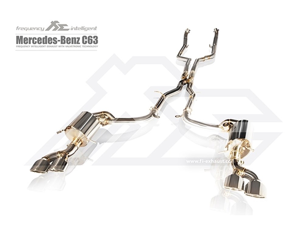 Fi EXHAUST Mercedes W204 AMG C63 Cat-back - MB-204A-CBV Fi EXHAUST Mercedes W204 AMG C63 Cat-back - MB-204A-CBV