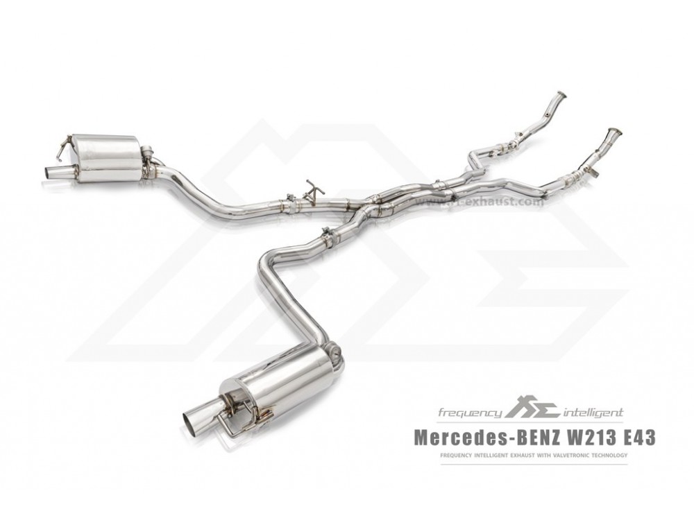 Fi EXHAUST Mercedes W213 AMG E43 Sedan / Estate Cat-back - MB-213A6-CBV Fi EXHAUST Mercedes W213 AMG E43 Sedan / Estate Cat-back - MB-213A6-CBV