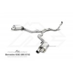 Fi EXHAUST Mercedes X290 AMG GT 43 4-Door OPF / Non-OPF Cat-back Exhaust