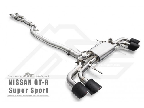 Fi EXHAUST Nissan GT-R R35 Super Sport Cat-back