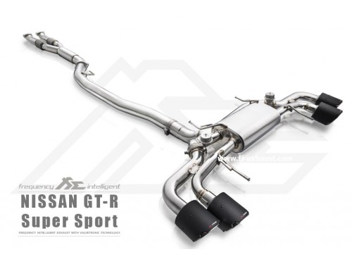 Fi EXHAUST Nissan GT-R R35 Super Sport Cat-back Exhaust