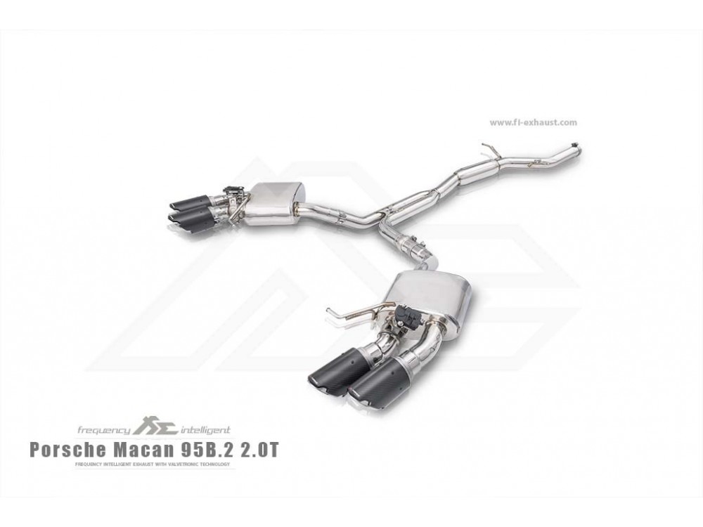 Wydech Fi EXHAUST Porsche 95B.2 Macan S G2 2.0T Cat-back - PH-MAC2-CBE Fi EXHAUST Porsche Macan 2.0T Cat-back Exhaust