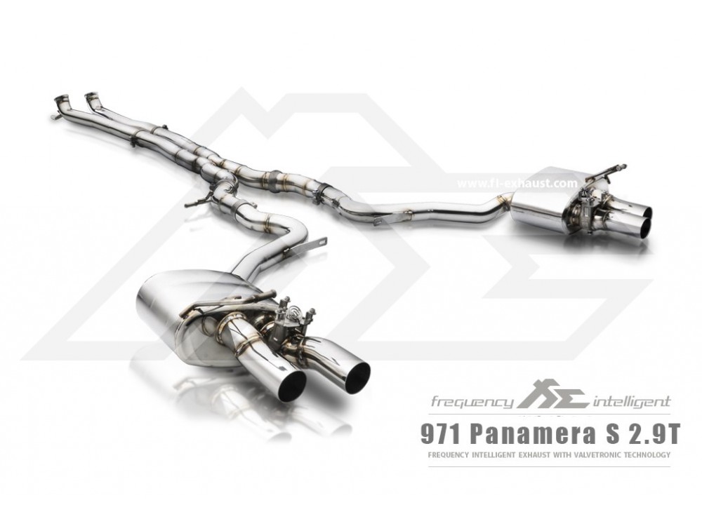 Wydech Fi EXHAUST Porsche G2/971 Panamera S 2.9TT Cat-back - PH-971S-CBE Fi EXHAUST Porsche G2/971 Panamera S 2.9TT Cat-back Exhaust