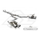 Fi EXHAUST Porsche 971 Panamera S 2.9TT Cat-back Exhaust