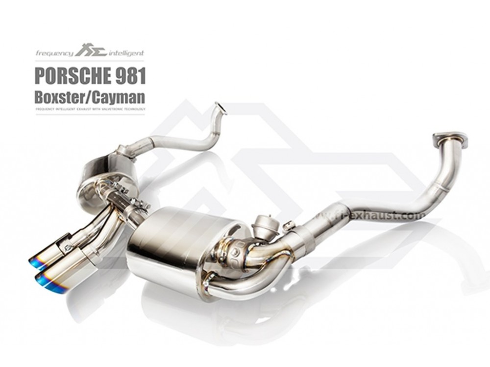 Wydech Fi EXHAUST Porsche 981 Boxster / Cayman Cat-back - PH-981-CBV Fi EXHAUST Porsche 981 Boxster / Cayman Cat-back Exhaust