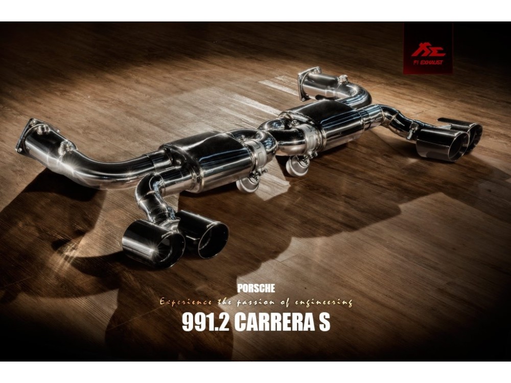 Wydech Fi EXHAUST Porsche 991.2 Carrera / 4 / S / 4S Cat-back - PH-9912-CBVS2 Fi EXHAUST Porsche 991.2 Carrera / 4 / S / 4S Cat-back Exhaust