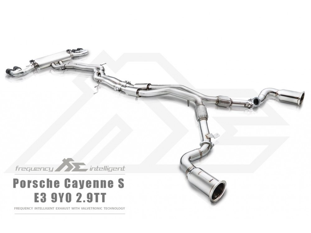 Wydech Fi EXHAUST Porsche E3 Cayenne S/Coupe 2.9TT Cat-back - PH-E3S-CBE Fi EXHAUST Porsche E3 Cayenne S/Coupe 2.9TT Cat-back Exhaust