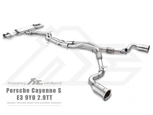 Fi EXHAUST Porsche 9Y0 Cayenne S/Coupe 2.9TT Cat-back Exhaust