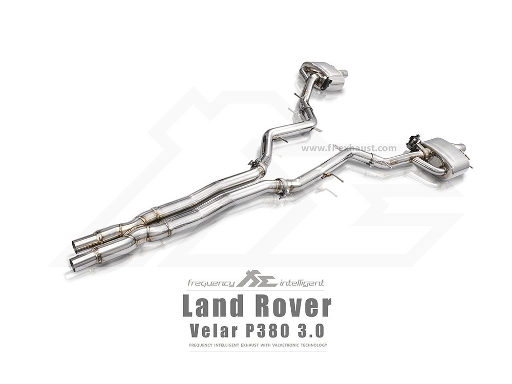 Fi EXHAUST Range Rover Velar R Dynamic P380 3.0 Supercharged V6 Cat-back - LR-VLR380-CBE Fi EXHAUST Range Rover Velar R Dynamic P380 3.0 Supercharged V6 Cat-back - LR-VLR380-CBE