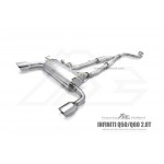 Fi EXHAUST Infiniti Q50 / Q60 2.0T Cat-back Exhaust