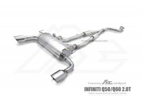 Wydech Fi EXHAUST Infiniti Q50 / Q60 2.0T Cat-back Fi EXHAUST Infiniti Q50 / Q60 2.0T Cat-back Exhaust