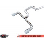 AWE Ford Focus RS MK3 Cat-back Track Edition Exhaust