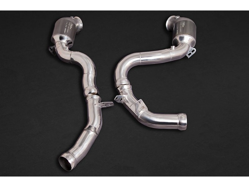 Exhaust Capristo Mercedes GLC63s X253 Sport Catalytic Converters 250 CPSI - 02 MB 107 03 018 Exhaust Capristo Mercedes GLC63s X253 Sport Catalytic Converters 250 CPSI - 02 MB 107 03 018