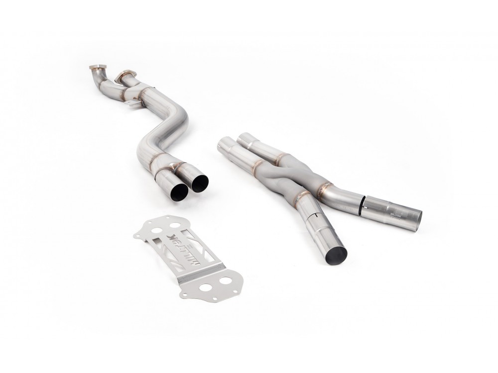 Exhaust Milltek BMW M2 G87 GPF/OPF Mid-Pipe Bypass Single-Pipe Z-pipe Exhaust Milltek BMW M2 G87 GPF/OPF Mid-Pipe Bypass Single-Pipe Z-pipe