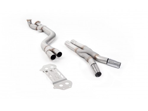 Milltek BMW M3 / M4 G80/G81/G82 sekcja środkowa Mid-Pipe GPF/OPF Bypass Single-Pipe Z-pipe Exhaust
