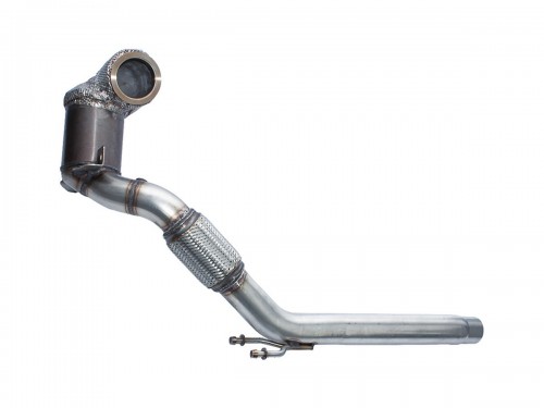 HJS ECE Downpipe 3" for VAG 1.8-2.0 TSI Euro 6