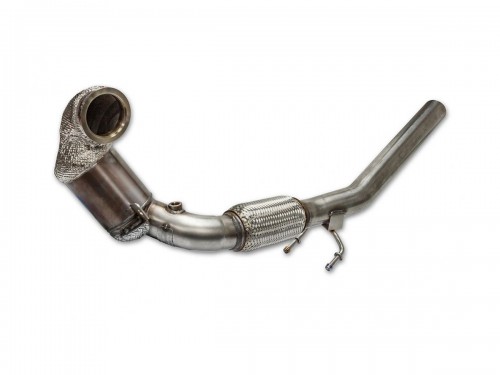 HJS ECE Downpipe 3" for VW Polo 6C GTI, Seat Ibiza Cupra and Audi A1 1.8 192HP Exhaust