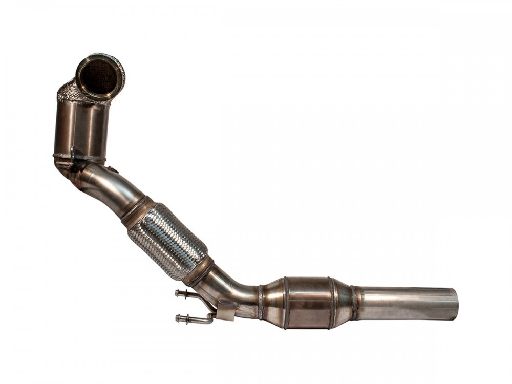 Wydech HJS ECE Downpipe 3" for VW Polo AW1 GTI - HG90811165 HJS ECE Downpipe 3" for VW Polo AW1 GTI Exhaust