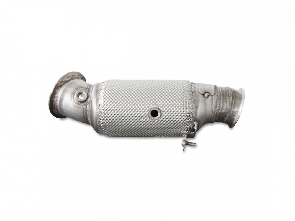 Exhaust HJS ECE Downpipe BMW 1.35i-4.35i (incl. M2) with N55B30A Euro 6 engines - HG90812010 Exhaust HJS ECE Downpipe BMW 1.35i-4.35i (incl. M2) with N55B30A Euro 6 engines - HG90812010