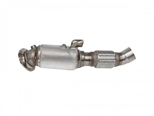 HJS ECE Downpipe for BMW (1-5)40i+740i with B58B30A E6 engines