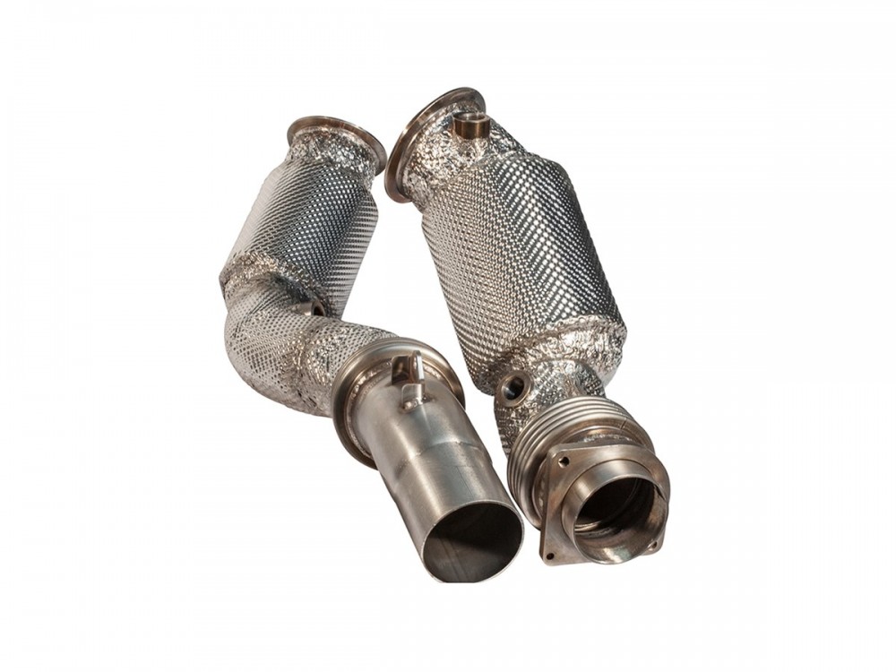 Wydech HJS ECE Downpipes 3,15" for BMW M3/M4 (F80/F82) - HG90812040 HJS ECE Downpipes 3,15" for BMW M3/M4 (F80/F82) Exhaust