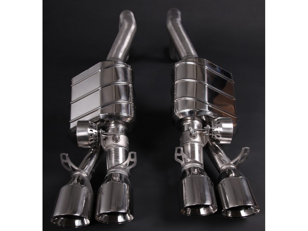 Exhaust Capristo Chevrolet Corvette C6 / Z06 Rear Muffler - 02 CH 057 03 001 Exhaust Capristo Chevrolet Corvette C6 / Z06 Rear Muffler - 02 CH 057 03 001