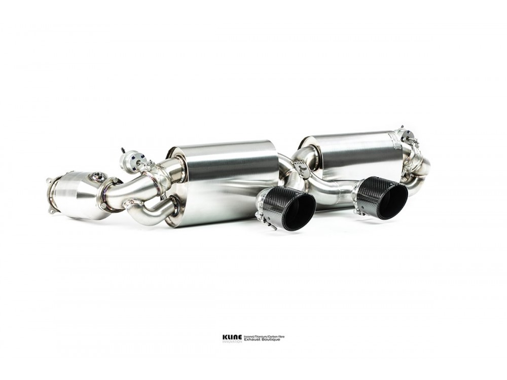Kline Porsche 911 (991.2) Carrera Exhaust Stainless / Inconel Kline Porsche 911 (991.2) Carrera Exhaust Stainless / Inconel